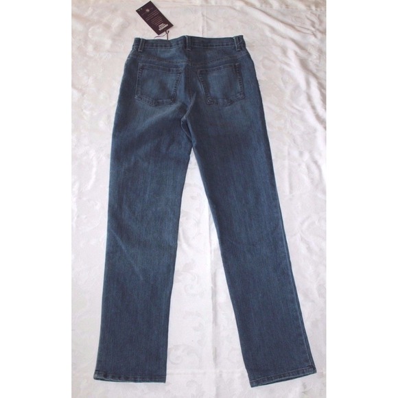New Gloria Vanderbilt Denim Jeans S 6 Amanda Classic Fit Tapered Tummy Slimming - Picture 7 of 8